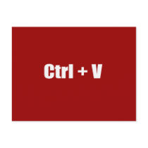 Paste - CTRL + V