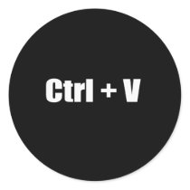 Paste - CTRL + V