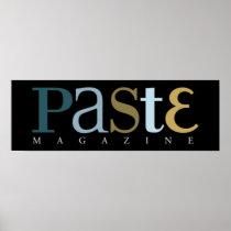 Paste Issue 3 Classic Logo Poster Print