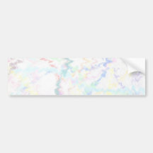 Pastel Background in Abstract Bumper Stickers