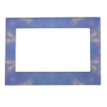 Pastel Blue Sky Abstract Photo Frame Photo Frame Magnets