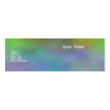 Pastel Business Card (slim) Visitenkarten Vorlagen