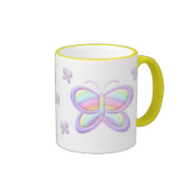 Pastel Butterfly Coffee Mug