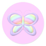 Pastel Butterfly stickers