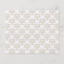 Pastel Cake Pattern. Full Colour Flyer
