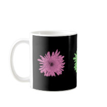 Pastel Coloful Chrysanthemums Mugs