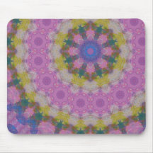Pastel Colours Mandala Mousepad