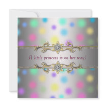 Pastel Dots Princeess Baby Shower