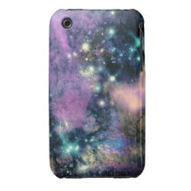 Pastel Galaxy Stars iPhone 3 Covers