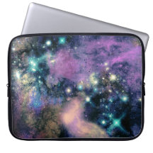 Pastel Galaxy Stars Laptop Computer Sleeve
