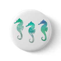 Pastel Green Watercolor Seahorses