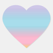 Pastel Heart Stickers