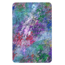 PASTEL IMPRESSION RECTANGULAR MAGNET