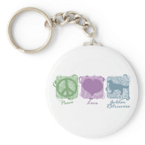 Pastel Peace, Love, and Golden Retrievers