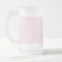 Pastel Pink Candy Stripes. Mugs