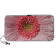 Pastel Pink Daisy  Portable Speakers
