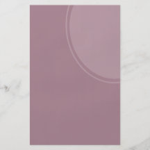 pastel purple mod circle flyer design