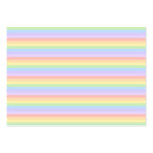 Pastel Rainbow Stripes. Business Card Templates