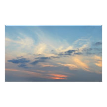 Pastel Skies Photographic Print