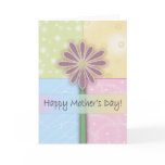 Pastel spring flower Mother's Day Cards
