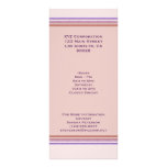 Pastel Stripes Business Rack Card Template