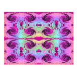 pastel swirls postcard