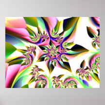 Pastello Flower II Posters