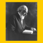 Pasteur Charles Taze Russell lisant la bible affiches