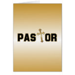 Pastor Greeting Card