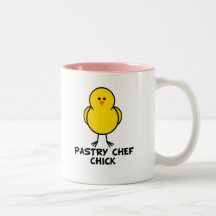 Pastry Chef Chick Mugs