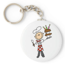 Pastry Chef Tshirts and Gifts Keychain