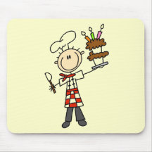 Pastry Chef Tshirts and Gifts Mousepads