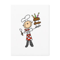 Pastry Chef Tshirts and Gifts Post Cards