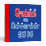 Pat Quinn for Governor 2010 Star Design Binders