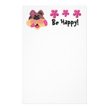 Patches Bear Stationary Personalized Stationery