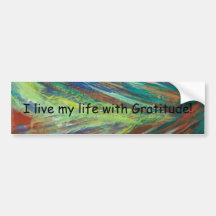 Patchwork Bumper Sticker