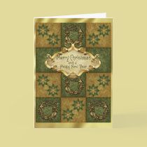Patchwork Christmas cards
