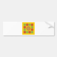 Patchwork Design 8 Bumper Sticker
