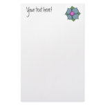Patchwork Flower - 011 Personalized Stationery