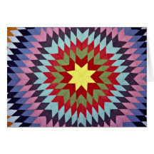 Patchwork quilt cards