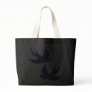 patchwork swallows bag