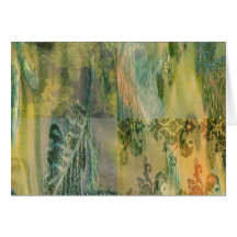 Patchworks III Greeting Card