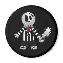 PATCHY CHAINSAW HALLOWEEN SKELETON