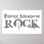 Patent Attorneys Rock Print