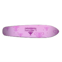 Patentante Nummer 1 Skateboard Deck