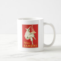 Pates Baroni Vintage Food Ad Art Coffee Mug