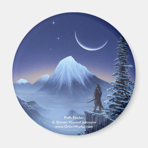 Path Finder, Path Finder Steven Vincent Johnso... Refrigerator Magnets