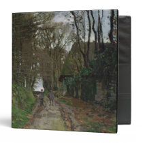 Path in Normandy (oil on canvas) binders