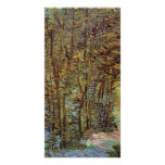Path in the Woods by Vincent van Gogh Customized Photo Card