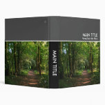 Path in the Woods Photo Book Binders